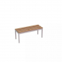 Banc avec structure en acier          