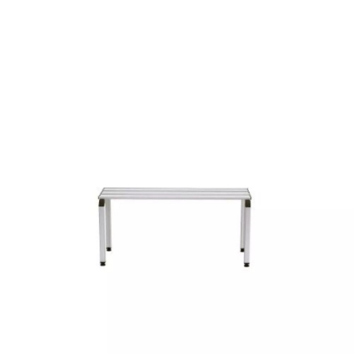 Banc en aluminium monobloc 