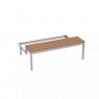 Banc patères Casier Vestiaire – assise robuste avec patères intégrées