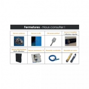 Fermetures pour vestiaires MERIAL