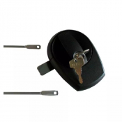 Kit serrure poigné avec barres, armoires 740 -740S - 750