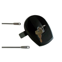 Kit serrure poigné avec barres, armoires 740 -740S - 750