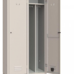 Séparation 3/4 Casier Vestiaire – Accessoire pour vestiaires métalliques 33 cm