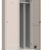 Séparation 3/4 Casier Vestiaire – Accessoire pour vestiaires métalliques 33 cm