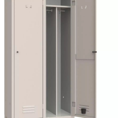 Séparation 3/4 Casier Vestiaire – Accessoire pour vestiaires métalliques 33 cm