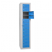 Armoire à linge distributrice de linge propre plié 12 cases
