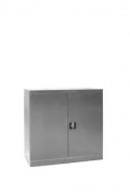 Armoire basse de rangement en inox