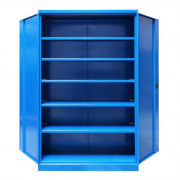 Armoire haute d’atelier 5 étagères grande profondeur