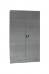 Armoire haute de rangement en inox