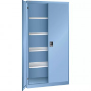 LISTA - Armoire à portes battantes en tôle pleine