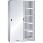 LISTA - Armoire à portes coulissantes avec paroi de séparation