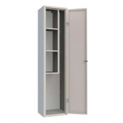 Armoire à Balai Monobloc - Gris - H  1800mm - Acier