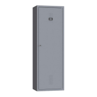 Armoire vestiaire Aluzinc démonté