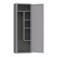 Kit étagère et porte-balais gauche pour armoire Aluzinc