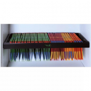 Accessoires pour armoire de bureau basse à portes à rideaux PVC