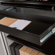 Accessoires pour armoire de bureau sécurisée à portes rideaux