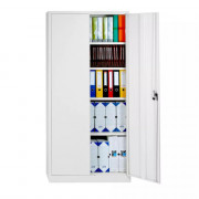 Armoire de bureau à portes battantes à assembler