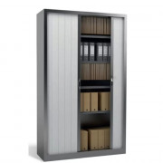 Armoire de bureau à portes rideaux