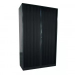 Armoire de bureau haute à portes à rideaux PVC standard