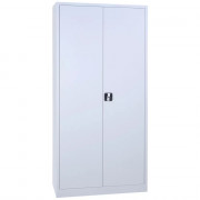 Armoire de bureau haute à portes battantes PVC