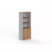 Armoire de bureau haute en mélaminé