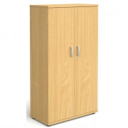 Armoire de bureau mi-haute en mélaminé
