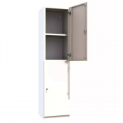 Armoire multi casier 2 portes