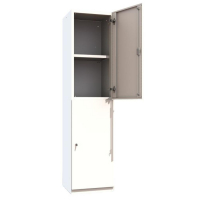 Armoire multi casier 2 portes