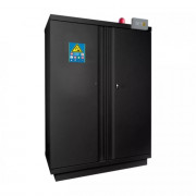 Armoire comptoir 2 portes de stockage et recharge des batteries lithium