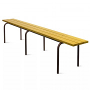 Bancs 3 lattes empilables 2000 mm