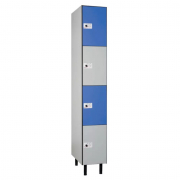 Vestiaire multicases en phénolique avec 4 cases par colonne