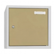 Socle Casier Individuel Modulaire Coloré - 80mm - Gris