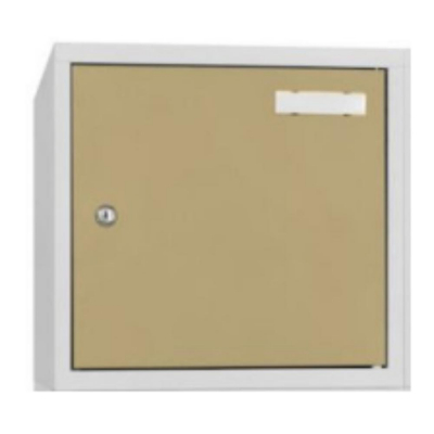 Socle Casier Individuel Modulaire Coloré - 80mm - Gris