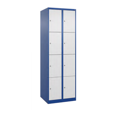 Armoires vestiaires à 4 casiers superposés