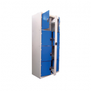 Casier scolaire visitable 2 colonnes