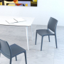 Chaise 4 pieds polypropylène intérieur et extérieur empilable