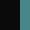 Case Haute : NOIR + Case Milieu : NOIR + Case Basse : BLEU TURQUOISE