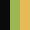 Case Haute : NOIR + Case Milieu : VERT ANIS + Case Basse : JAUNE MELON