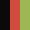 Case Haute : NOIR + Case Milieu : ROUGE + Case Basse : VERT ANIS