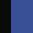 Case Haute : NOIR + Case Milieu : BLEU COBALT + Case Basse : BLEU COBALT