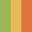 Case Haute : VERT ANIS + Case Milieu : JAUNE MELON + Case Basse : ORANGE