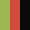 Case Haute : VERT ANIS + Case Milieu : ROUGE + Case Basse : NOIR