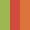 Case Haute : VERT ANIS + Case Milieu : ROUGE + Case Basse : ORANGE