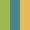 Case Haute : VERT ANIS + Case Milieu : BLEU TURQUOISE + Case Basse : JAUNE MELON