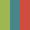 Case Haute : VERT ANIS + Case Milieu : BLEU TURQUOISE + Case Basse : ROUGE