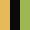 Case Haute : JAUNE MELON + Case Milieu : NOIR + Case Basse : VERT ANIS