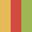 Case Haute : JAUNE MELON + Case Milieu : ROUGE + Case Basse : VERT ANIS