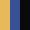 Case Haute : JAUNE MELON + Case Milieu : BLEU COBALT + Case Basse : NOIR