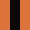 Case Haute : ORANGE + Case Milieu : NOIR + Case Basse : ORANGE