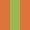 Case Haute : ORANGE + Case Milieu : VERT ANIS + Case Basse : ORANGE